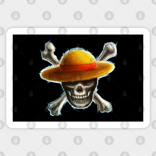 Straw Hat Pirates Sticker by FullmetalV